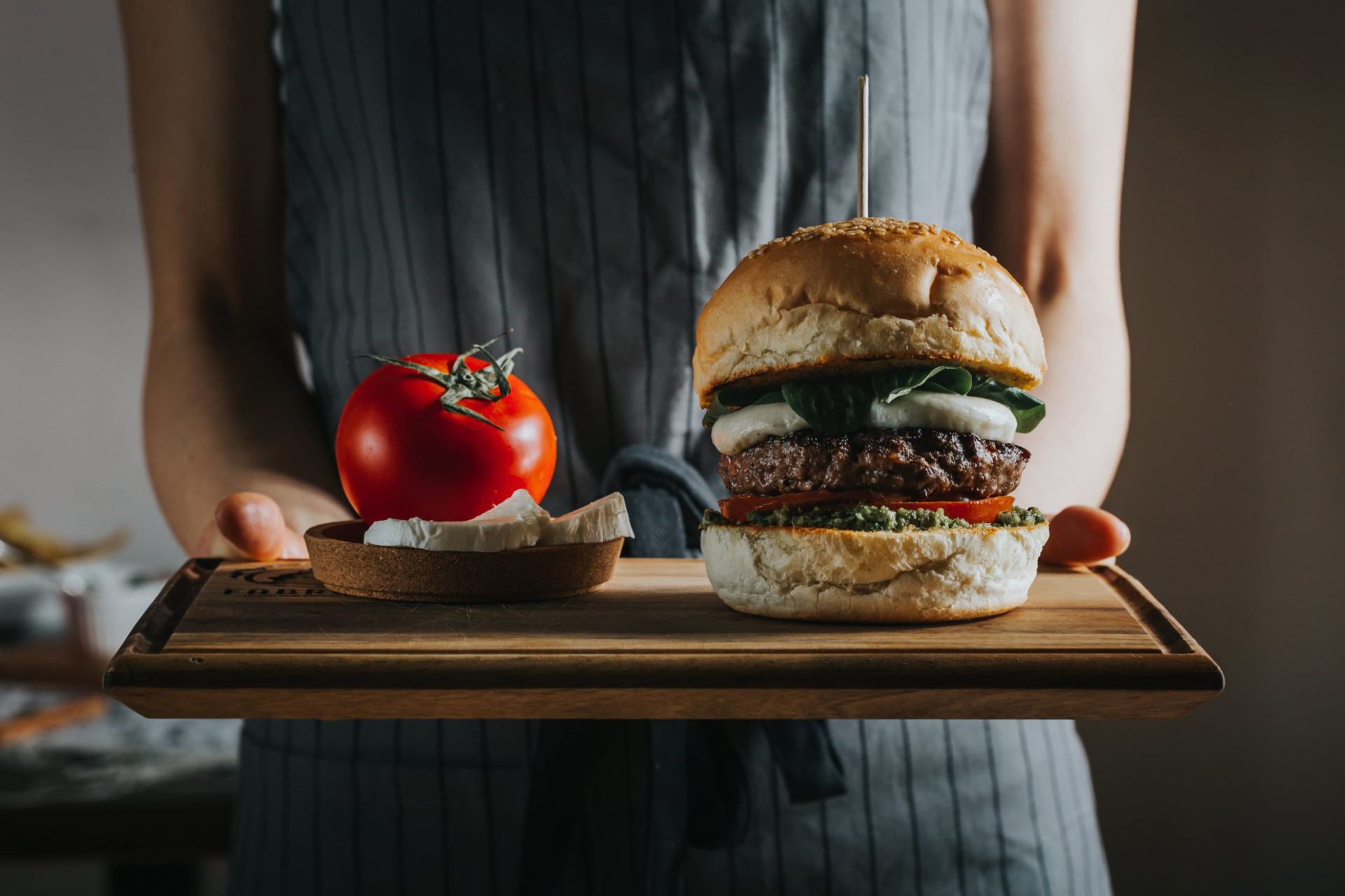 Caprese Burger